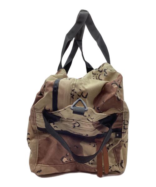 GREGORY（グレゴリー）GREGORY (グレゴリー) 2WAYボストンバッグ カーキ×ブラウンの古着・服飾アイテム