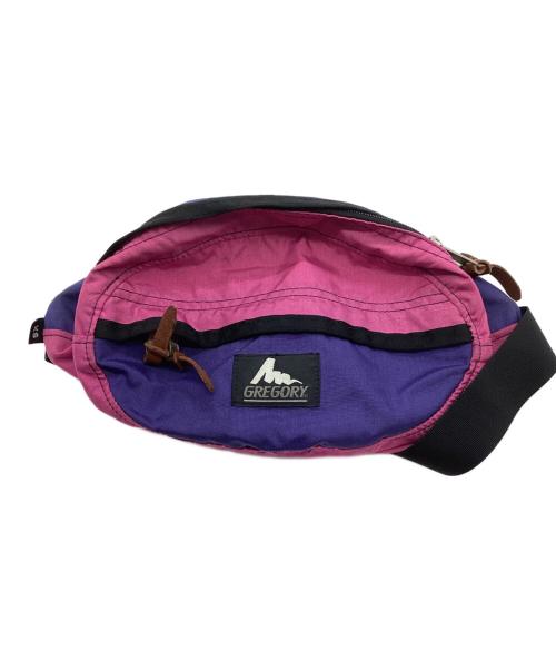 GREGORY（グレゴリー）GREGORY (グレゴリー) ボディーバッグ ピンク×パープルの古着・服飾アイテム