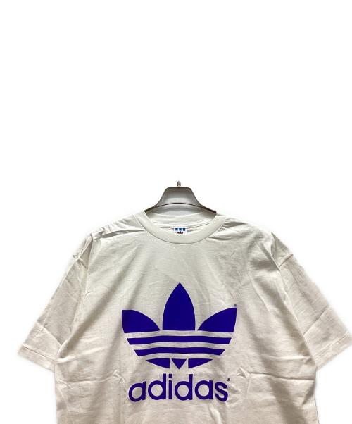 adidas（アディダス）adidas (アディダス) 半袖Tシャツ ホワイト サイズ:Lの古着・服飾アイテム