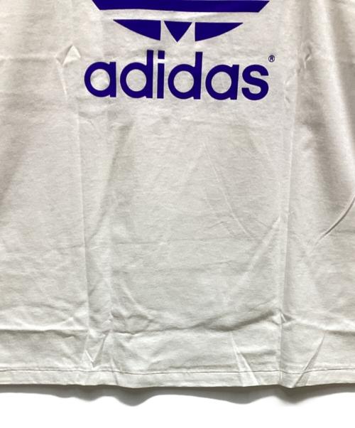adidas（アディダス）adidas (アディダス) 半袖Tシャツ ホワイト サイズ:Lの古着・服飾アイテム