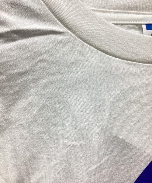 adidas（アディダス）adidas (アディダス) 半袖Tシャツ ホワイト サイズ:Lの古着・服飾アイテム