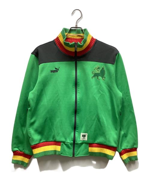 PUMA（プーマ）PUMA (プーマ) トラックジャケット 黄緑の古着・服飾アイテム