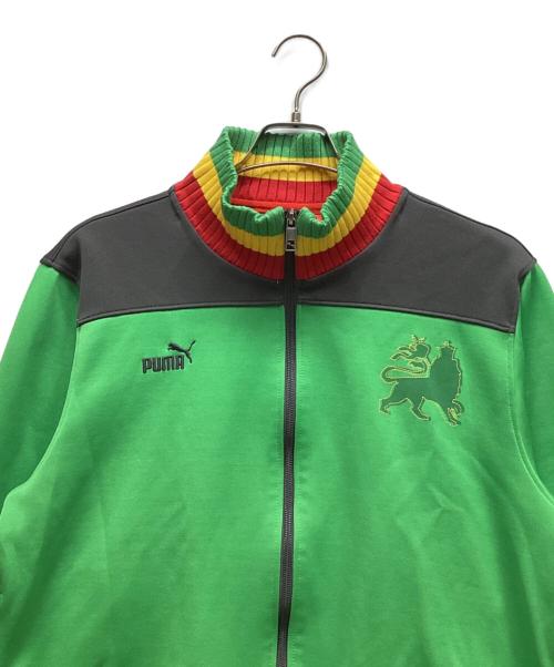 PUMA（プーマ）PUMA (プーマ) トラックジャケット 黄緑の古着・服飾アイテム