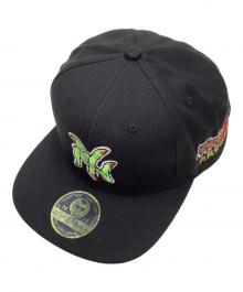 くっきー ぶてぃっく紫歯茎（クッキーブティックムラサキハグキ）の古着「キャップ」｜ブラック