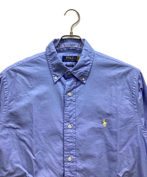 POLO RALPH LAUREN（ポロ・ラルフローレン）POLO RALPH LAUREN (ポロ・ラルフローレン) 長袖シャツ ブルー サイズ:Mの古着・服飾アイテム