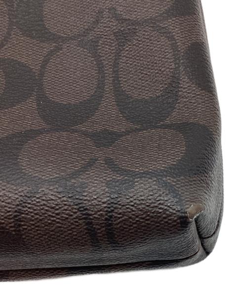 COACH（コーチ）COACH (コーチ) ショルダーバッグ ブラウン×レッドの古着・服飾アイテム