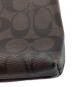 中古・古着 COACH (コーチ) ショルダーバッグ ブラウン×レッド：5000円