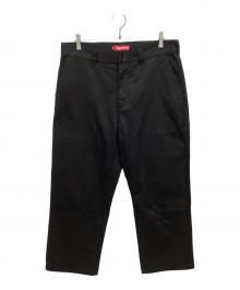 SUPREME（シュプリーム）の古着「ワークパンツ」｜ブラック