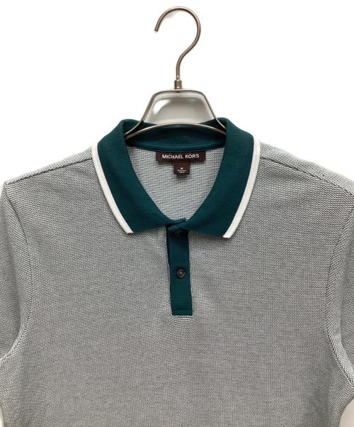 MICHAEL KORS（マイケル・コース）MICHAEL KORS (マイケル・コース) ポロシャツ グリーン サイズ:Mの古着・服飾アイテム