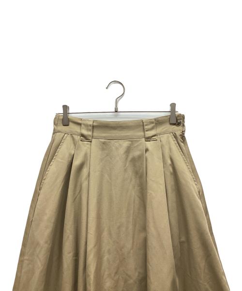Dickies（ディッキーズ）Dickies (ディッキーズ) チノフレアロングスカート ベージュ サイズ:Mの古着・服飾アイテム
