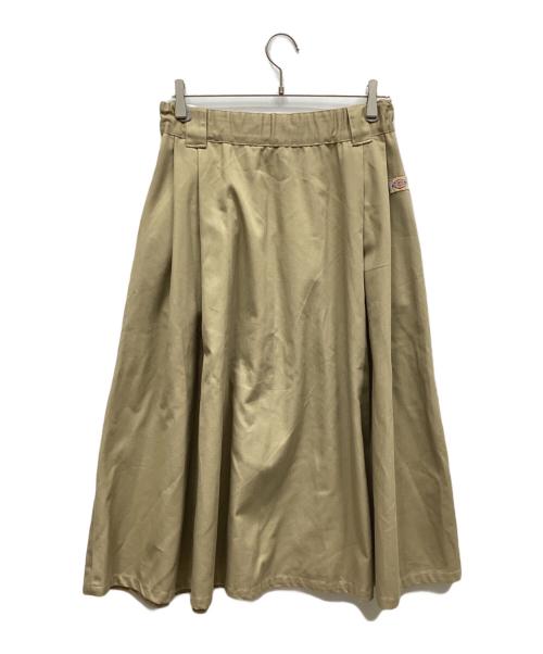 Dickies（ディッキーズ）Dickies (ディッキーズ) チノフレアロングスカート ベージュ サイズ:Mの古着・服飾アイテム
