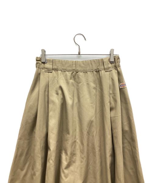 Dickies（ディッキーズ）Dickies (ディッキーズ) チノフレアロングスカート ベージュ サイズ:Mの古着・服飾アイテム