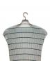 中古・古着 PLEATS PLEASE (プリーツプリーズ) ISSEY MIYAKE (イッセイミヤケ) ノースリーブカットソー ブルー サイズ:L：10000円