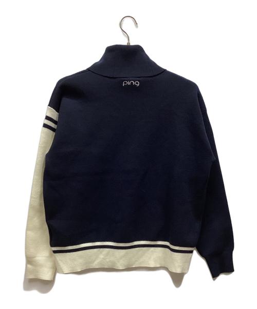 PiNG（ピン）PiNG (ピン) ゴルフウェア(トップス) ネイビー サイズ:LLの古着・服飾アイテム