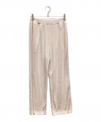 gelato piqueジェラートピケ）の古着「リブロングパンツ」｜ピンク