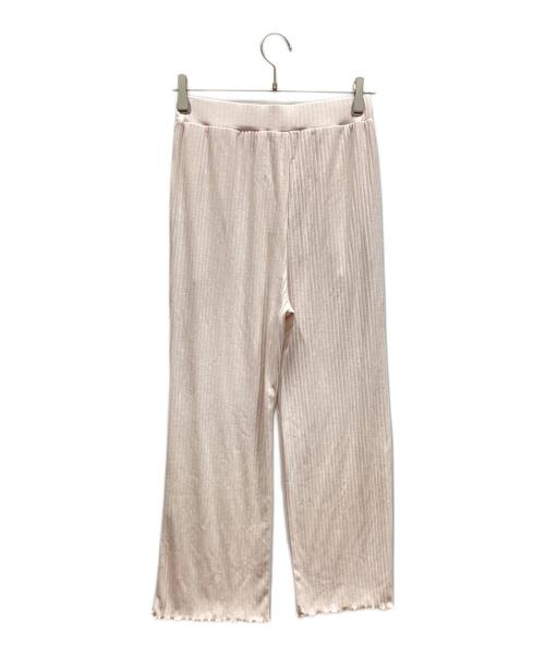 gelato pique（ジェラートピケ）gelato pique (ジェラートピケ) リブロングパンツ ピンク サイズ:ONE SIZEの古着・服飾アイテム