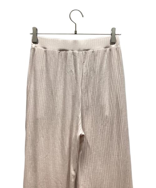 gelato pique（ジェラートピケ）gelato pique (ジェラートピケ) リブロングパンツ ピンク サイズ:ONE SIZEの古着・服飾アイテム