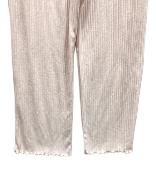 gelato pique（ジェラートピケ）gelato pique (ジェラートピケ) リブロングパンツ ピンク サイズ:ONE SIZEの古着・服飾アイテム