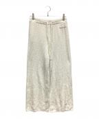 gelato piqueジェラートピケ）の古着「トーンアップホットスムーズィーロングパンツ」｜アイボリー