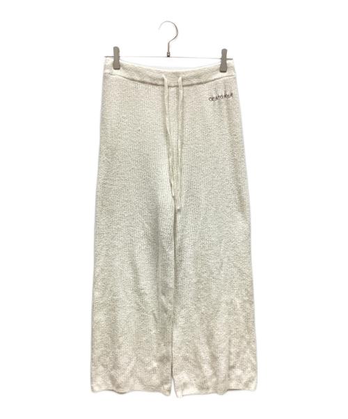 gelato pique（ジェラートピケ）gelato pique (ジェラートピケ) トーンアップホットスムーズィーロングパンツ アイボリー サイズ:ONE SIZEの古着・服飾アイテム