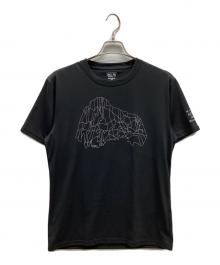 MOUNTAIN HARD WEAR（マウンテンハードウェア）の古着「半袖Tシャツ」｜ブラック