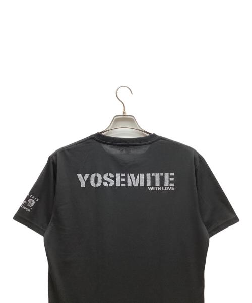 MOUNTAIN HARD WEAR（マウンテンハードウェア）MOUNTAIN HARD WEAR (マウンテンハードウェア) 半袖Tシャツ ブラック サイズ:Lの古着・服飾アイテム