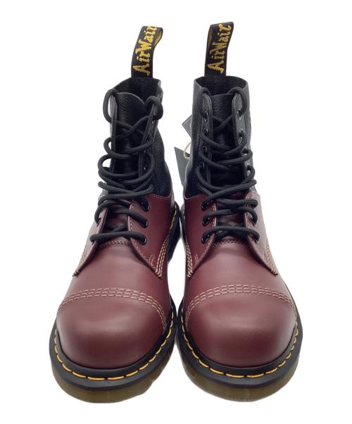 Dr.Martens（ドクターマーチン）Dr.Martens (ドクターマーチン) MM6 Maison Margiela (エムエムシックスメゾンマルジェラ) 8ホールブーツ ブラウン×グレー サイズ:UK6 未使用品の古着・服飾アイテム