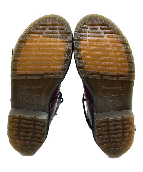 Dr.Martens（ドクターマーチン）Dr.Martens (ドクターマーチン) MM6 Maison Margiela (エムエムシックスメゾンマルジェラ) 8ホールブーツ ブラウン×グレー サイズ:UK6 未使用品の古着・服飾アイテム