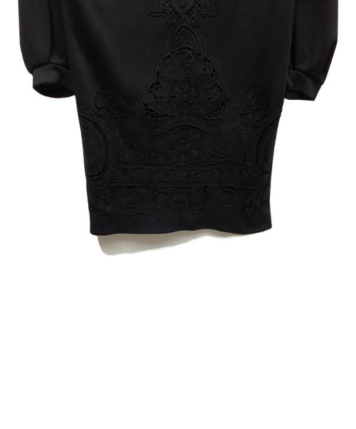 GRACE CONTINENTAL（グレースコンチネンタル）GRACE CONTINENTAL (グレースコンチネンタル) 長袖ワンピース ブラック サイズ:36の古着・服飾アイテム