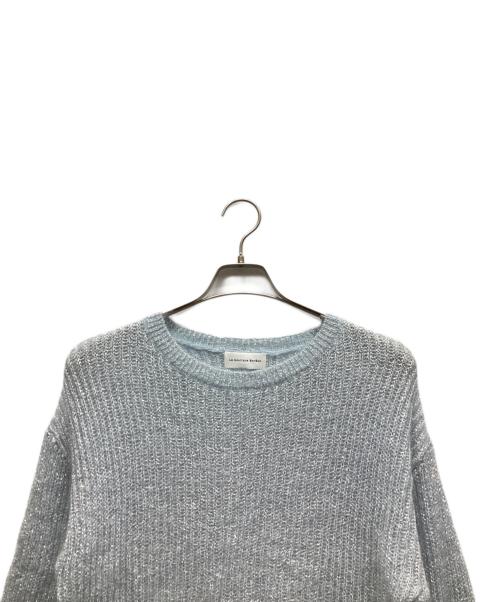 la butique bon bon（-）la butique bon bon (-) ニット ブルー サイズ:Fの古着・服飾アイテム