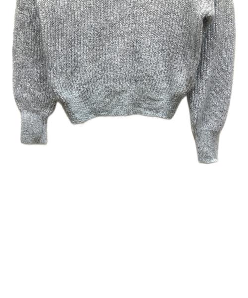 la butique bon bon（-）la butique bon bon (-) ニット ブルー サイズ:Fの古着・服飾アイテム