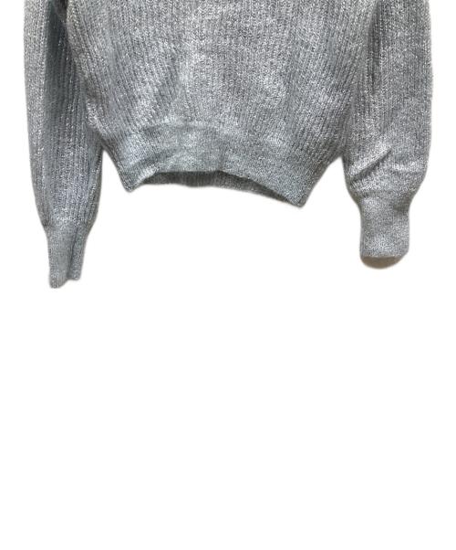 la butique bon bon（-）la butique bon bon (-) ニット ブルー サイズ:Fの古着・服飾アイテム