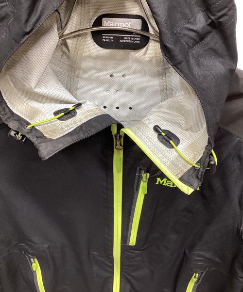 MARMOT（マーモット）MARMOT (マーモット) スピードリジャケット ブラック×イエロー サイズ:Sの古着・服飾アイテム