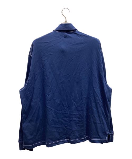 AMI Alexandre Mattiussi（アミアレクサンドルマテュッシ）AMI Alexandre Mattiussi (アミアレクサンドルマテュッシ) ポロシャツ ネイビー サイズ:表記なしの古着・服飾アイテム