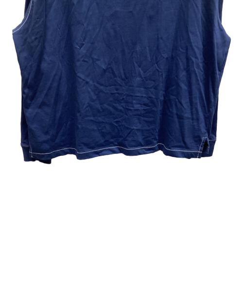 AMI Alexandre Mattiussi（アミアレクサンドルマテュッシ）AMI Alexandre Mattiussi (アミアレクサンドルマテュッシ) ポロシャツ ネイビー サイズ:表記なしの古着・服飾アイテム