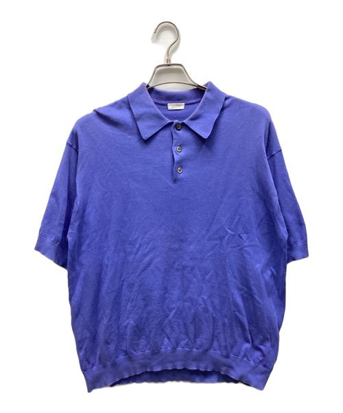 crepuscule（クレプスキュール）crepuscule (クレプスキュール) ポロシャツ ブルー サイズ:2の古着・服飾アイテム