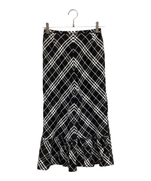 BURBERRY LONDON（バーバリーロンドン）BURBERRY LONDON (バーバリーロンドン) ロングスカート ブラック サイズ:36の古着・服飾アイテム