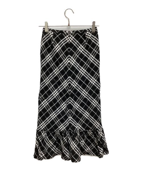 BURBERRY LONDON（バーバリーロンドン）BURBERRY LONDON (バーバリーロンドン) ロングスカート ブラック サイズ:36の古着・服飾アイテム