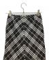 中古・古着 BURBERRY LONDON (バーバリーロンドン) ロングスカート ブラック サイズ:36：5000円