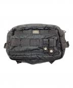 Porter Classicポータークラシック）の古着「スーパーナイロン ウエストバッグ」｜グレー