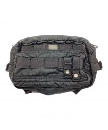 Porter Classic（ポータークラシック）の古着「スーパーナイロン ウエストバッグ」｜グレー