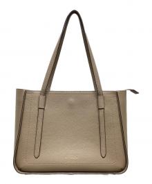 Samantha Thavasa（サマンサタバサ）の古着「レザートートバッグ」｜ベージュ
