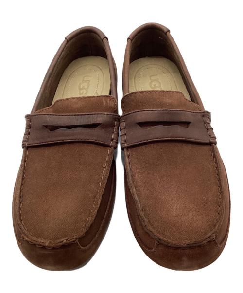 UGG（アグ）UGG (アグ) モカシンシューズ ブラウン サイズ:28の古着・服飾アイテム