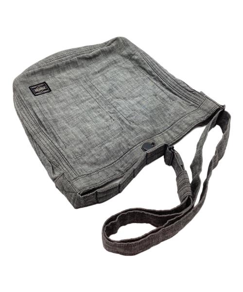 PORTER（ポーター）PORTER (ポーター) ショルダーバッグ ライトグレーの古着・服飾アイテム