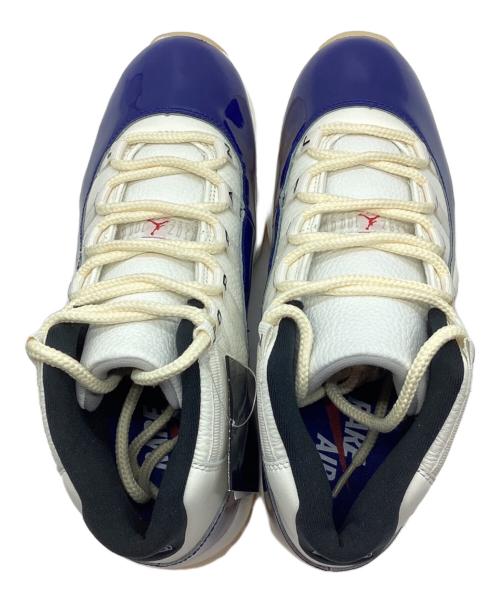 NIKE（ナイキ）NIKE (ナイキ) スニーカー ホワイト×ネイビー サイズ:27 未使用品の古着・服飾アイテム