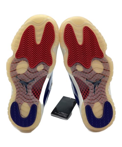 NIKE（ナイキ）NIKE (ナイキ) スニーカー ホワイト×ネイビー サイズ:27 未使用品の古着・服飾アイテム