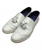 Whoop-de-dooフープディドゥ）の古着「タッセルスリッポン」｜アイボリー