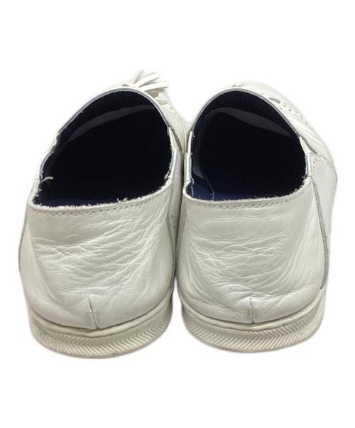 Whoop-de-doo（フープディドゥ）Whoop-de-doo (フープディドゥ) タッセルスリッポン アイボリー サイズ:43の古着・服飾アイテム