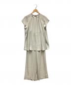 theory luxeセオリーリュクス）の古着「セットアップ」｜ベージュ