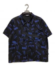 Wasted Paris（ウェイステッドパリス）の古着「半袖シャツ」｜ブラック